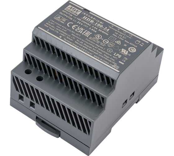 Источник питания Mean Well AC/DC HDR-100-24 Т02697846