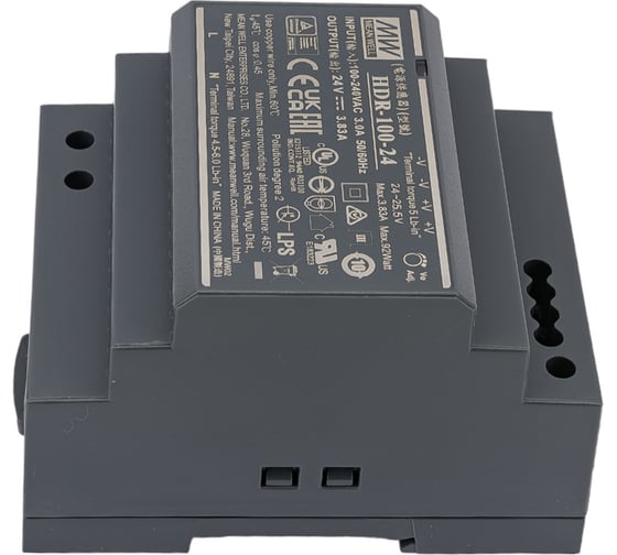 Источник питания Mean Well AC/DC HDR-100-24 Т02697846