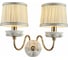 Настенное бра Lumien Hall ЭРИН 1030/2W-GD-WT 1
