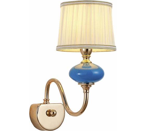 Настенное бра Lumien Hall МАКЕЙ 1031/1W-GD-PBL-WT