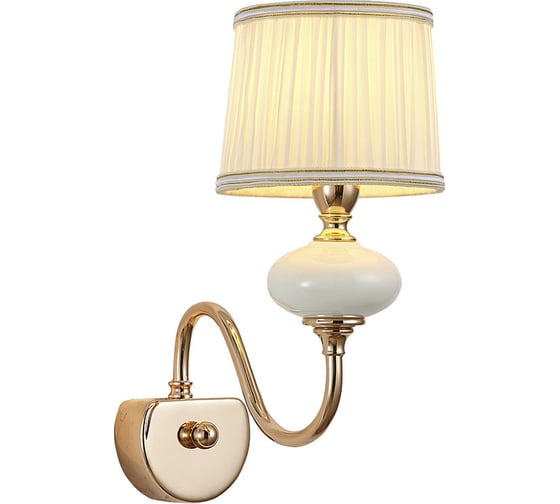 Настенное бра Lumien Hall МАКЕЙ 1031/1W-GD-WT 1