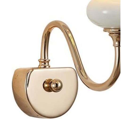 Настенное бра Lumien Hall МАКЕЙ 1031/1W-GD-WT
