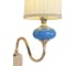 Настенное бра Lumien Hall МАКЕЙ 1031/2W-GD-PBL-WT 3