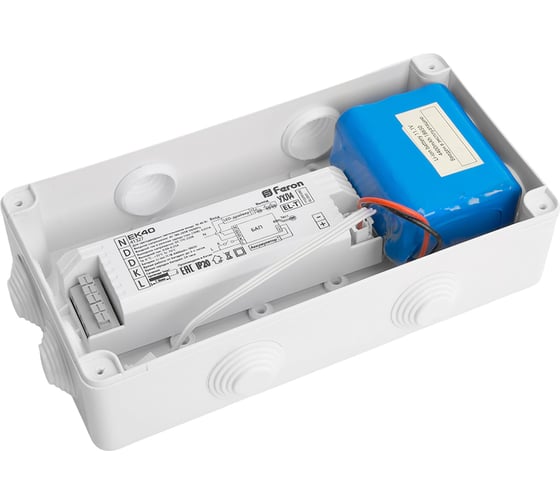 Блок аварийного питания для светильников до 40W FERON EK40 41327