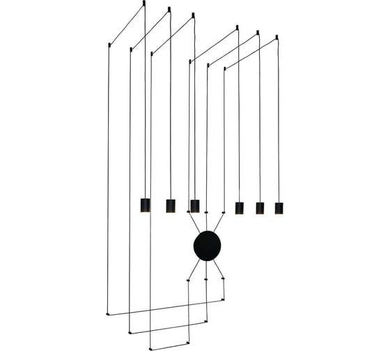Подвесная люстра Lumien Hall КЕРРО 8003/6P-BK 1