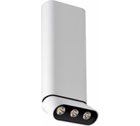 Потолочная люстра Lumien Hall ФЕРГУС 8005/3CL-WT-BK