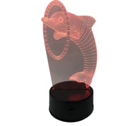 Ночник Orgplex Дельфин в кольце 27