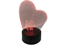 Ночник Orgplex Сердце LOVE 24