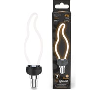 Лампа LED Gauss Filament Bulbless CT35 Milky E14 4W 330lm 2700K 35х150mm 1/10/100 1000801104