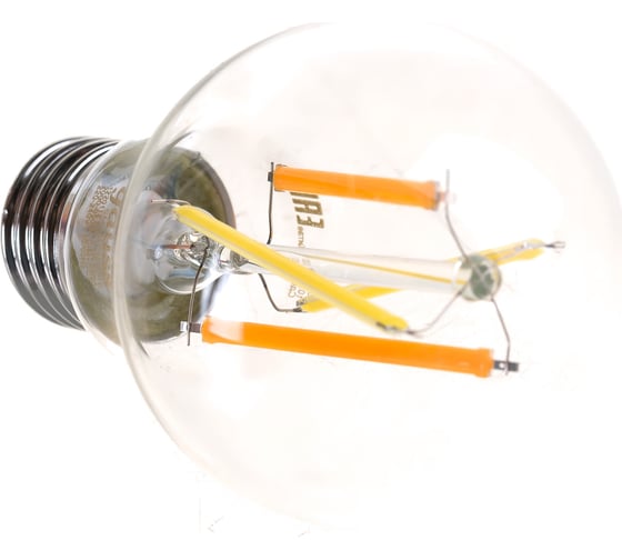 Умная Wi-fi филаментная лампочка Gauss, Smart Light ССТ DIM  E27 A60 6,5 Вт 2700-6500K, диммируемая с изменением температуры, управление голосом/смартфоном 1220112