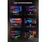 Светодиодная лента Eleganz LUX 5050 60 LED 14.4W/M СИЛИКОН IP65 12V RGB EL-LS65-14RGB 10