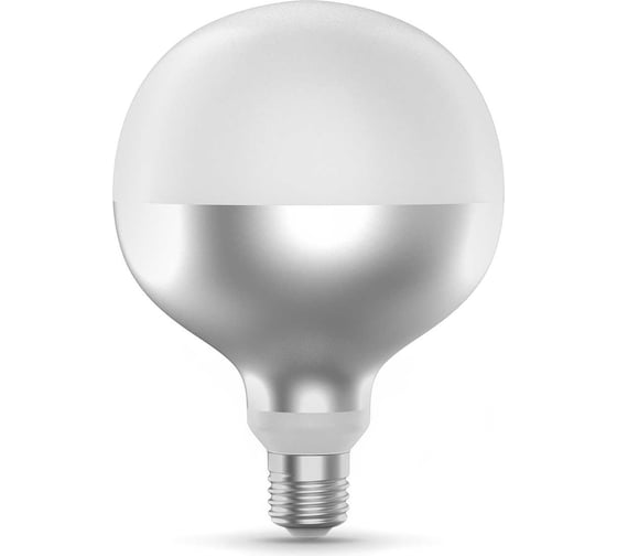 Лампа LED Gauss Filament G125-DC Mirror-Milky E27 9W 890lm 4100K 125х178mm 1/10 1014802209