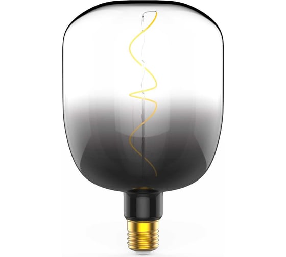 Лампа LED Gauss Filament V140-DC Black-Clear 5W E27 200lm 1800K 140х204mm 1/6 1008802105