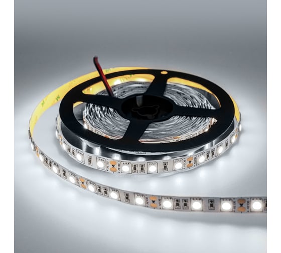 Светодиодная лента Eleganz LUX 5050 60 LED 14.4W/M 12V холодная 6000К IP20 EL-LS-14W