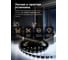 Светодиодная лента Eleganz LUX 5050 60 LED 14.4W/M 12V холодная 6000К ЧЕРНАЯ ОСНОВА 9007 5