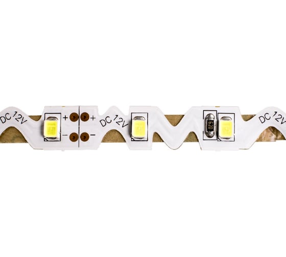 Светодиодная лента Eleganz LUX ZIGZAG 2835 60 LED 7.2W/M 12V холодная 6000К IP20 2131 1