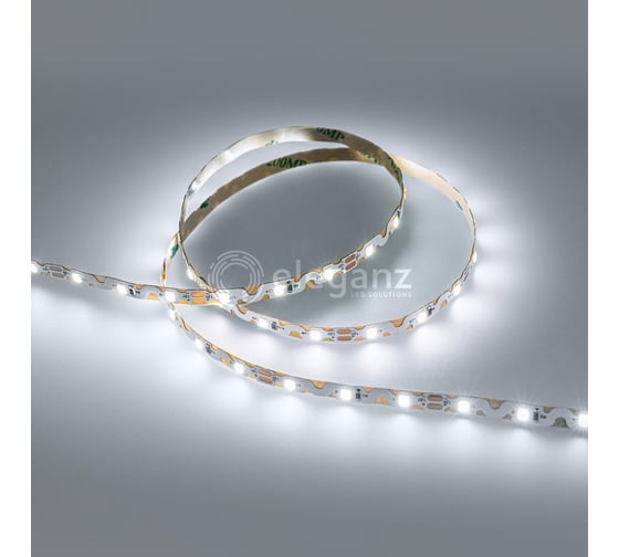 Светодиодная лента Eleganz LUX ZIGZAG 2835 60 LED 7.2W/M 12V холодная 6000К IP20 2131