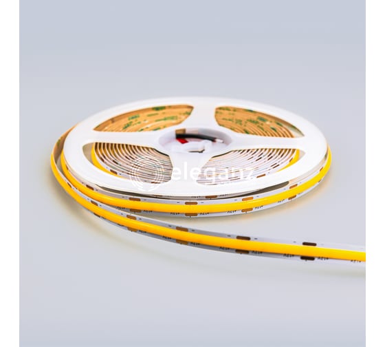 Светодиодная лента Eleganz Standard COB 8Вт, 12В, 310 диодов, 100Лм/Вт, Холодная 6000К ширина 8мм 990083