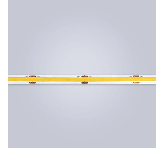 Светодиодная лента Eleganz Standard COB 10Вт, 12В, 252 диода, 100Лм/Вт, Холодная 6000К ширина 8мм 990093