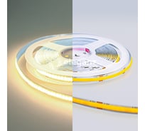 Светодиодная лента Eleganz Standard COB 10Вт, 12В, 252 диода, 100Лм/Вт, нейтральная 4500К ширина 8мм 990092 34221937