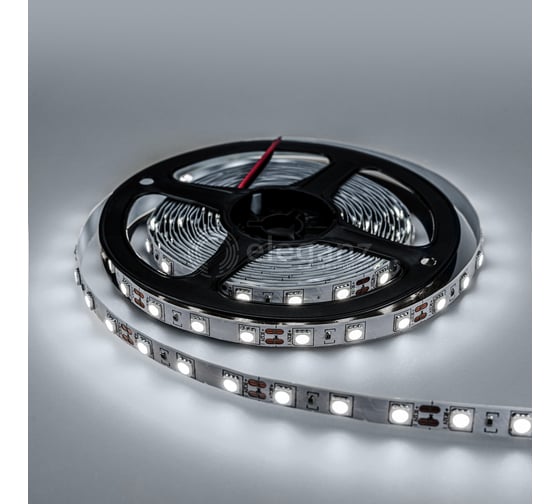 Светодиодная лента Eleganz Standard 5050 60 LED 14.4W/M 12V холодная 6000К EL-SS-14W