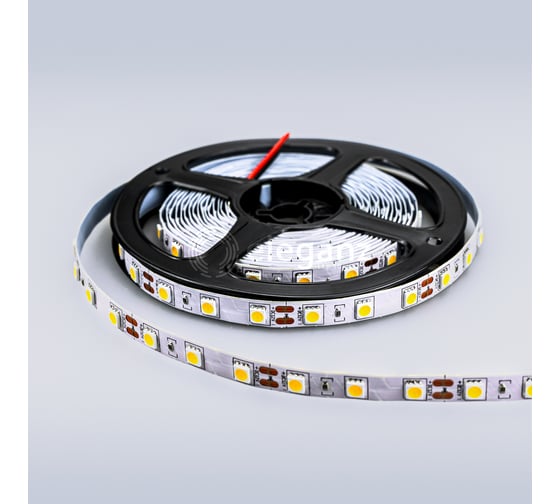 Светодиодная лента Eleganz Standard 5050 60 LED 14.4W/M 12V теплая 3000К EL-SS-14WW