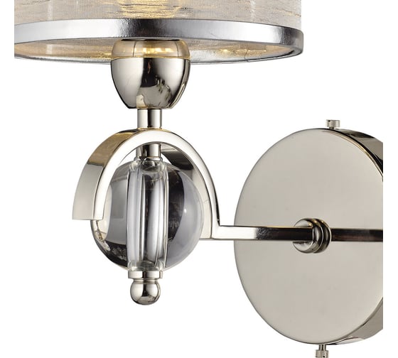 Настенное бра Lumien Hall НЕМИ LH1048/1W-NK-WT