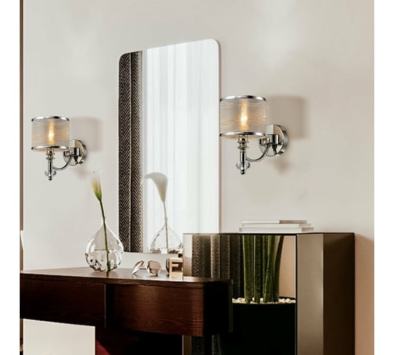 Настенное бра Lumien Hall ДЖИЛИО LH1051/1W-NK-GZ