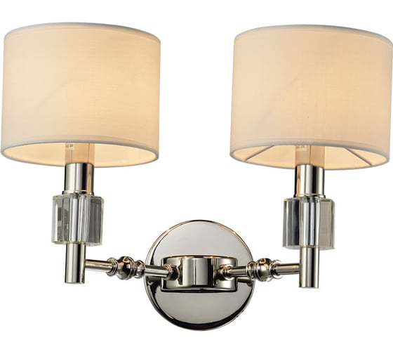 Настенное бра Lumien Hall МАЛЬЕ LH1053/2W-NK-WT