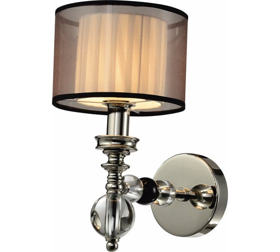 Настенное бра Lumien Hall МОНЕЛЬЯ LH1054/1W-NK-WT 1