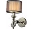 Настенное бра Lumien Hall МОНЕЛЬЯ LH1054/1W-NK-WT 1