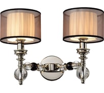 Настенное бра Lumien Hall МОНЕЛЬЯ LH1054/2W-NK-WT