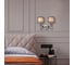 Настенное бра Lumien Hall МОНЕЛЬЯ LH1054/2W-NK-WT 3