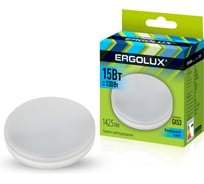 Светодиодная лампа Ergolux LED-GX53-15W-GX53-4K 15Вт, GX53, 4500К, 180-240В 14239