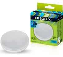 Светодиодная лампа Ergolux LED-GX53-15W-GX53-4K 15Вт, GX53, 4500К, 180-240В 14239