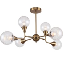 Люстра Rivoli 5041306 Adora P6, античное золото, E14х6, 40W Б0044522