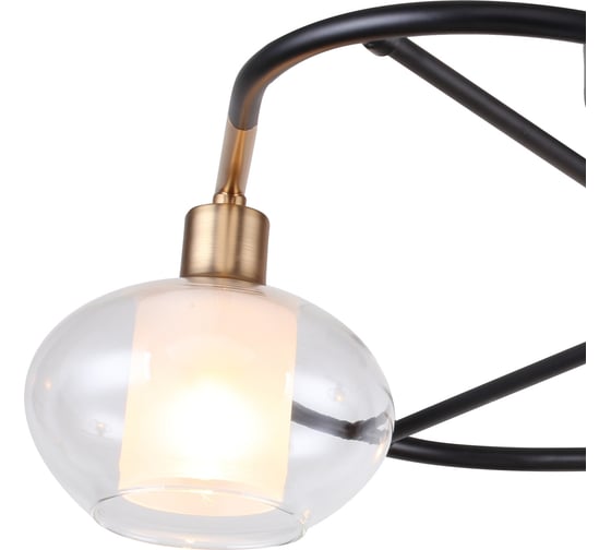Люстра Rivoli 4033303 Anita P3, черный, Е14х3, 40W Б0044507