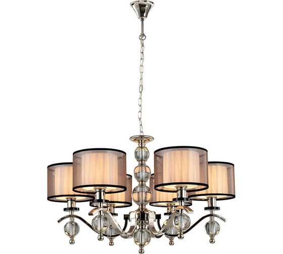 Подвесная люстра Lumien Hall МЮРИЭЛЬ LH1042/6H-CR 1