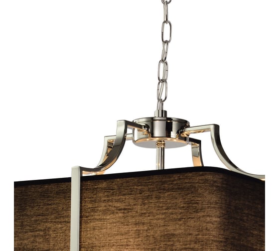 Подвесная люстра Lumien Hall АДЕЛЬФИЯ LH1047/5P-NK-BK