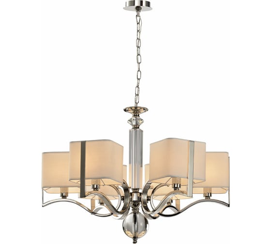 Подвесная люстра Lumien Hall АДЕЛЬФИЯ LH1047/6P-NK-WT 1