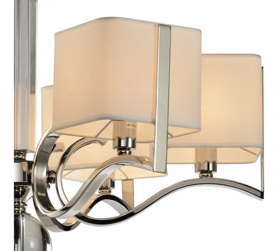 Подвесная люстра Lumien Hall АДЕЛЬФИЯ LH1047/6P-NK-WT