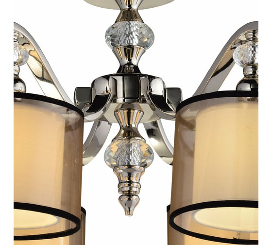 Потолочная люстра Lumien Hall ИСПИКА LH1052/6C-NK-CL