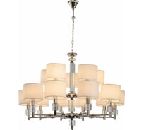 Потолочная люстра Lumien Hall МАЛЬЕ LH1053/15H-NK-WT