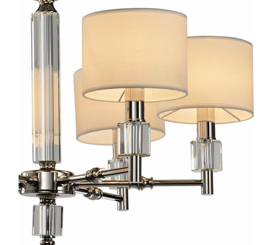 Подвесная люстра Lumien Hall МАЛЬЕ LH1053/6H-NK-WT