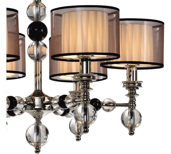 Подвесная люстра Lumien Hall МОНЕЛЬЯ LH1054/6H-NK-WT