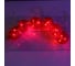 Гирлянда SHLights из 6 красных шаров с орнаментом BAL18R-R08-C 3