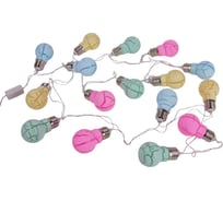 Гирлянда Лампочки SHLights 2,2 метра 16 светодиодов, теплый белый ILD-16WW-LM