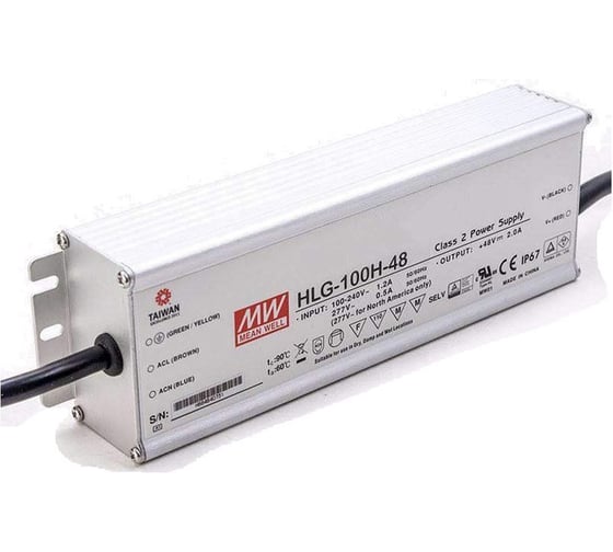 Источник питания Mean Well AC/DC HLG-100H-48 Т00297602