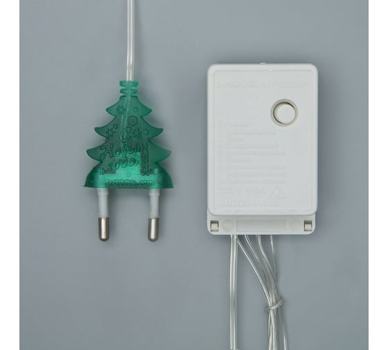 Гирлянда-сеть Luazon ECO, IP20, ширина 1.6 м, высота 1.6 м, Н.С. LED-144-220V, контроллер 8 режимов, МУЛЬТИ 1585744