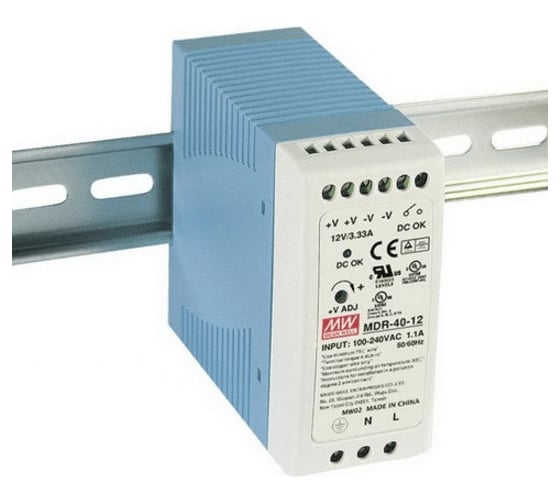 Источник питания Mean Well AC/DC MDR-40-12 Т00252355
